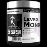 Levro Mono 300g creatine monohydrate supplement for strength, endurance, and power, promoting high-intensity exercise performance.